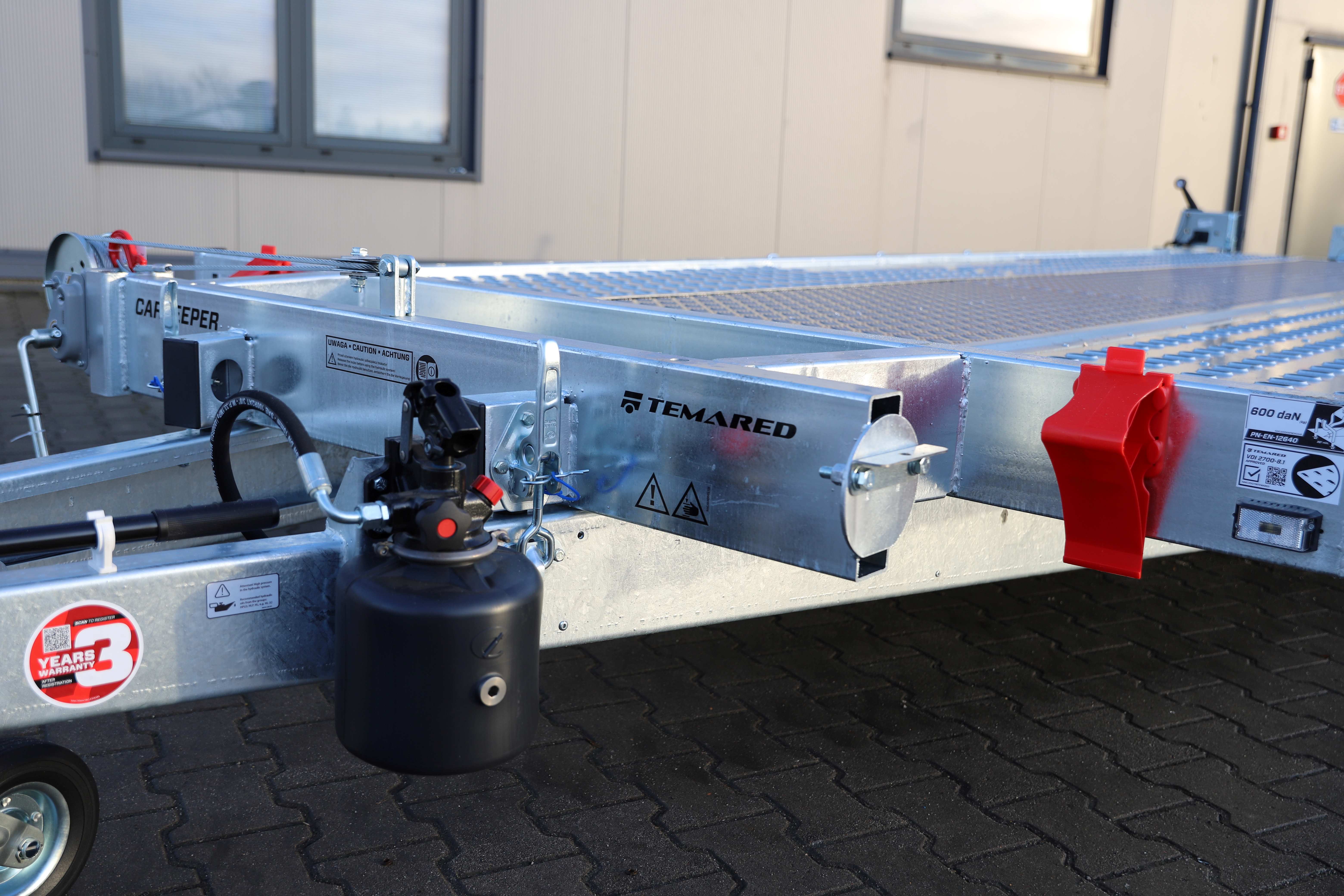 Temared CARKEEPER 5820/3 3 - dreiachsiger Autotransporter, 580x207 cm, zGG 3500 kg - Bild 10