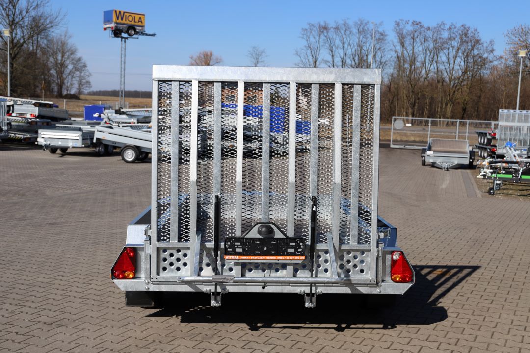 Brenderup MT3080T B - mini excavator / construction equipment trailer, 308x152 cm, GVW 2700 kg - image 6
