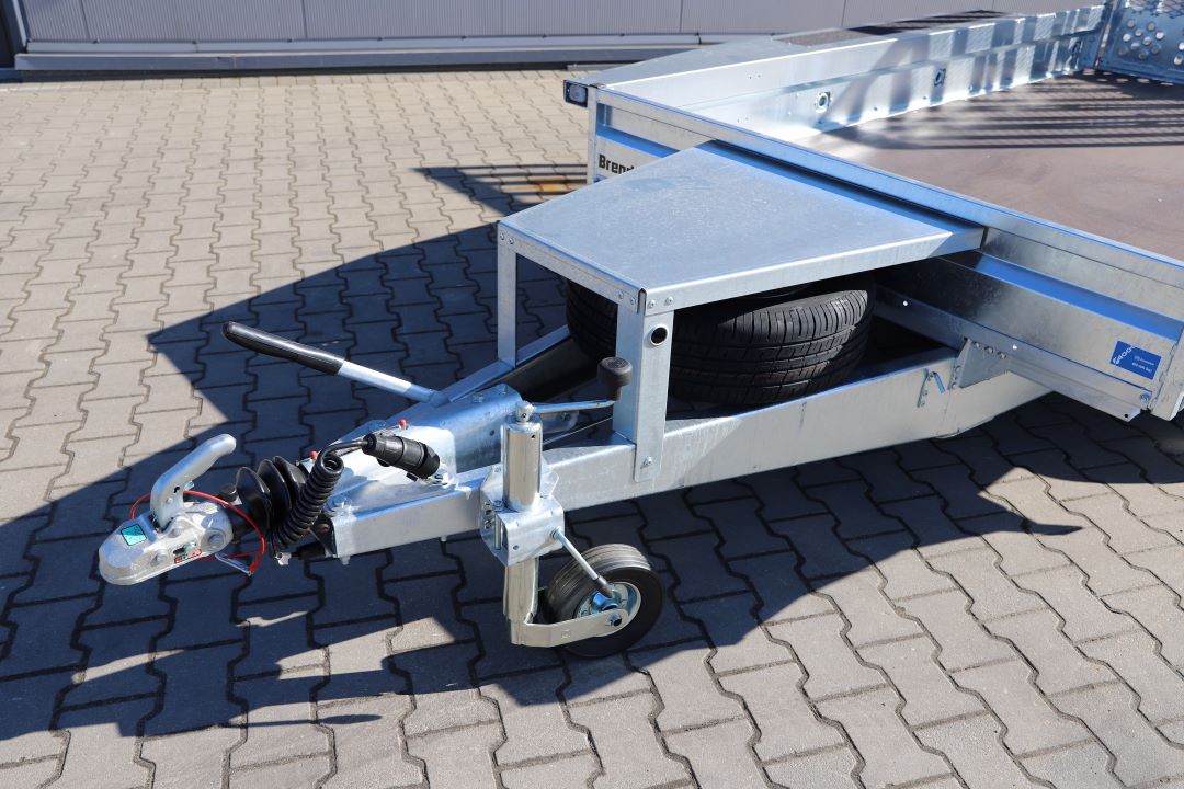 Brenderup MT3080T B - mini excavator / construction equipment trailer, 308x152 cm, GVW 2700 kg - image 10