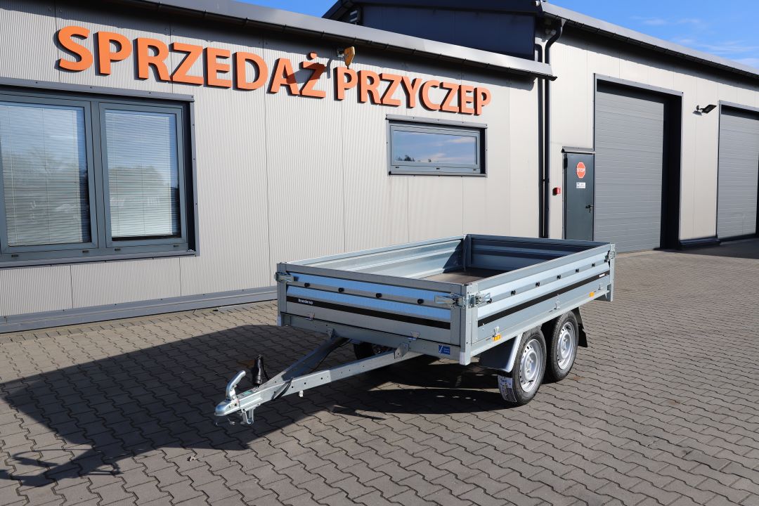 Brenderup 3251STUB750 - leichter zweiachsiger Anhänger, 250x142 cm, zGG 750 kg