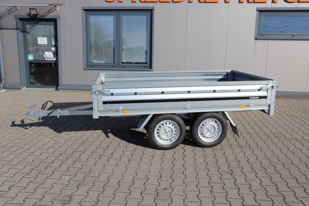 Brenderup 3251STUB750 - leichter zweiachsiger Anhänger, 250x142 cm, zGG 750 kg - Bild 4