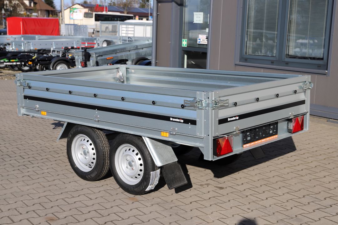 Brenderup 3251STUB750 - leichter zweiachsiger Anhänger, 250x142 cm, zGG 750 kg - Bild 5