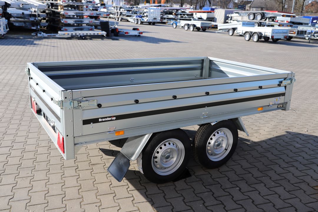 Brenderup 3251STUB750 - leichter zweiachsiger Anhänger, 250x142 cm, zGG 750 kg - Bild 8