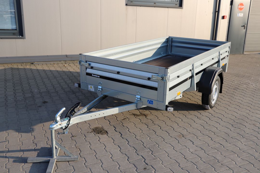 Brenderup 2270SXLUB750 – przyczepa lekka jednoosiowa, 270x129 cm, DMC 750 kg