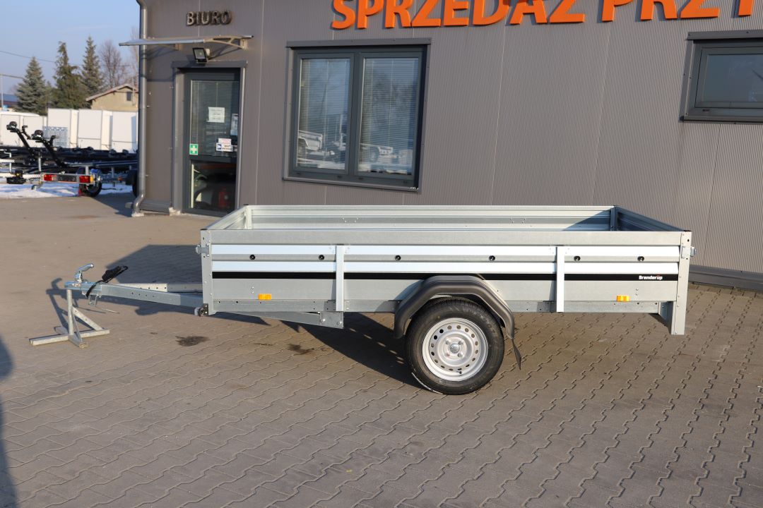 Brenderup 2270SXLUB750 – przyczepa lekka jednoosiowa, 270x129 cm, DMC 750 kg - zdjęcie 3