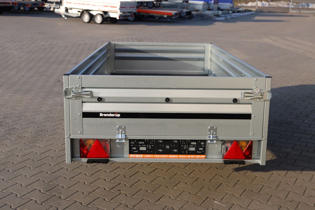 Brenderup 2270SXLUB750 – przyczepa lekka jednoosiowa, 270x129 cm, DMC 750 kg - zdjęcie 5