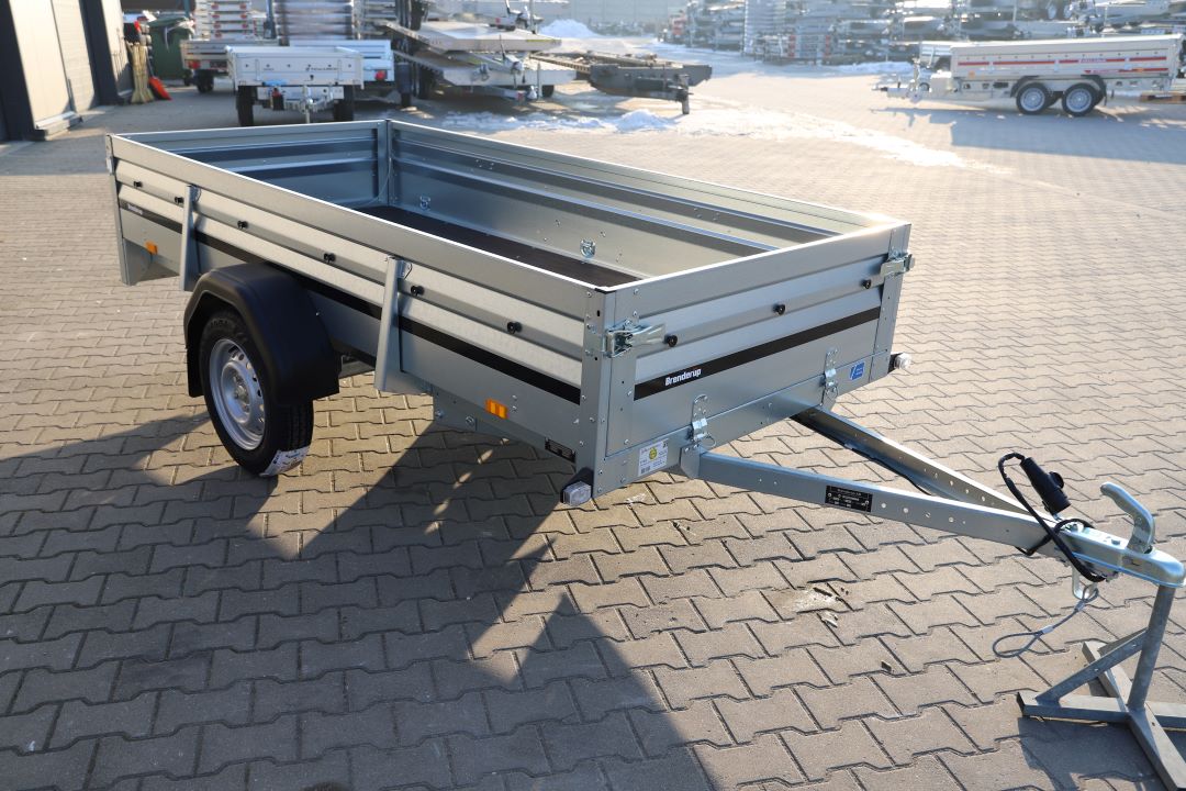 Brenderup 2270SXLUB750 – przyczepa lekka jednoosiowa, 270x129 cm, DMC 750 kg - zdjęcie 7