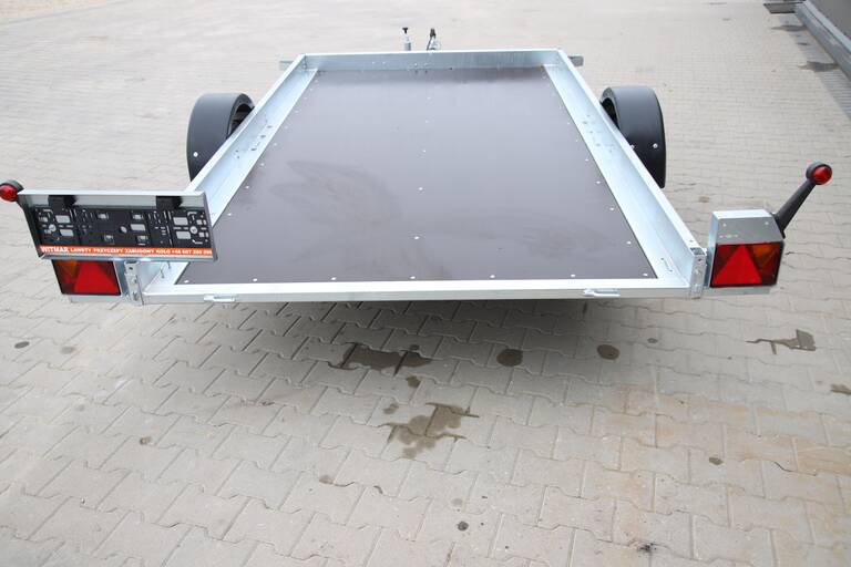 Neptun N7-305 multi – przyczepa lekka jednoosiowa, 305x166x10 cm, DMC 750 kg - zdjęcie 3