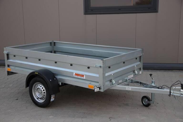 Neptun N7-236 RTR – przyczepa lekka jednoosiowa, 236x129x40 cm, DMC 750 kg