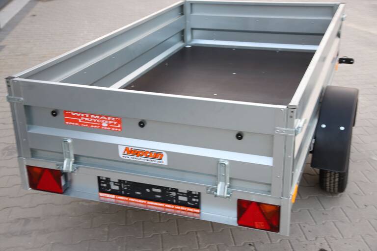 Neptun N7-236 RTR – przyczepa lekka jednoosiowa, 236x129x40 cm, DMC 750 kg - zdjęcie 3