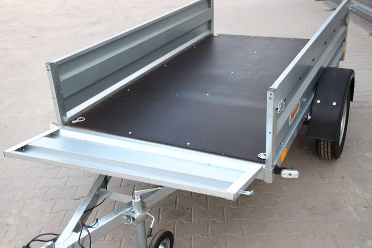 Neptun N7-236 RTR – przyczepa lekka jednoosiowa, 236x129x40 cm, DMC 750 kg - zdjęcie 6