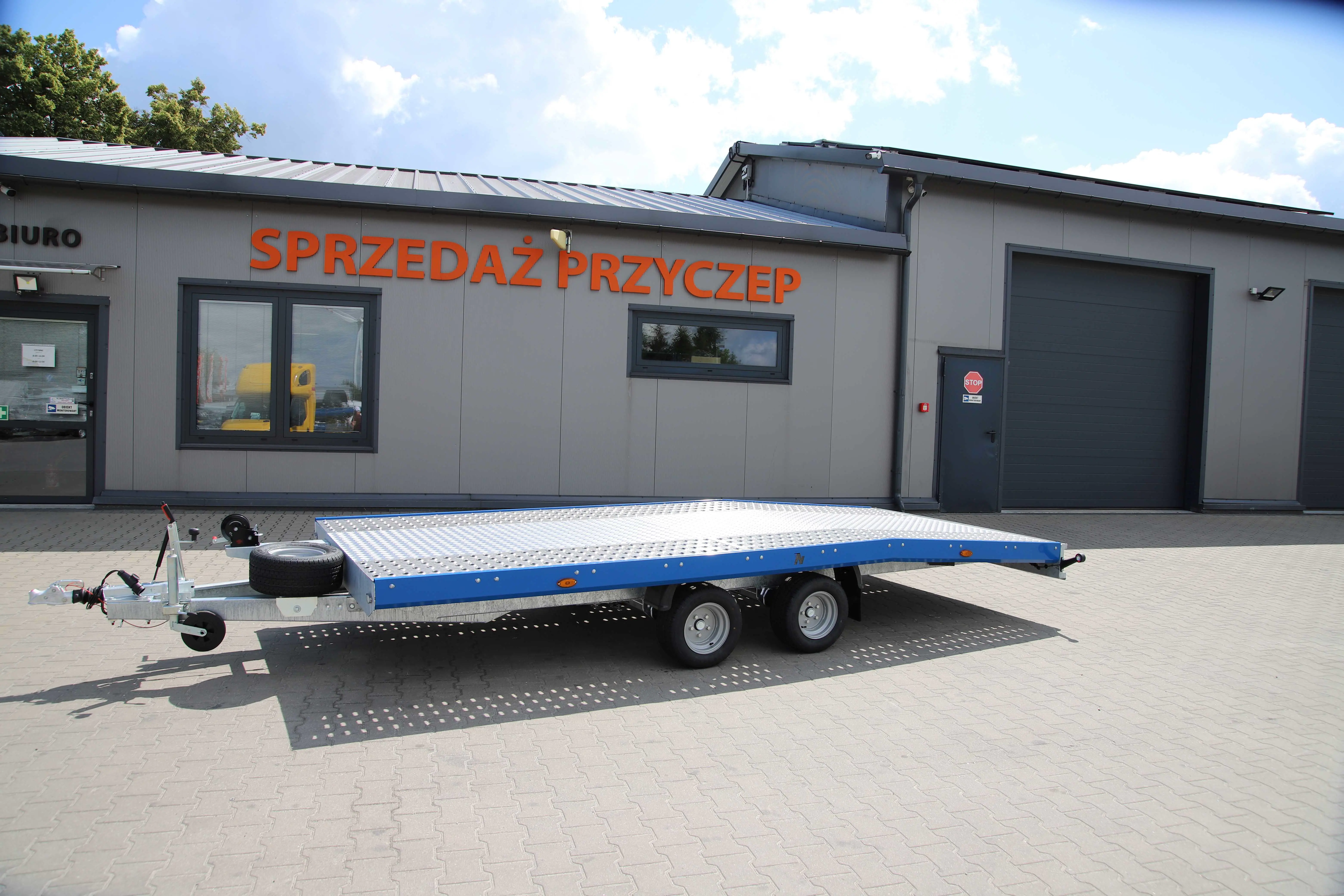 Niewiadów Jupiter NB - zweiachsiger Autotransporter, 450x195 cm, zGG 2700 kg