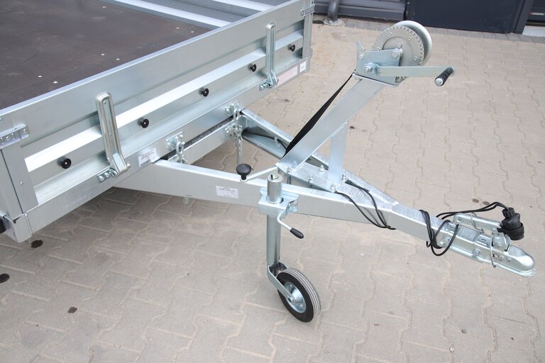 Neptun N7-305 CT multi - leichter einachsiger Anhänger, 345x150x28,5 cm, zGG 750 kg - Bild 2