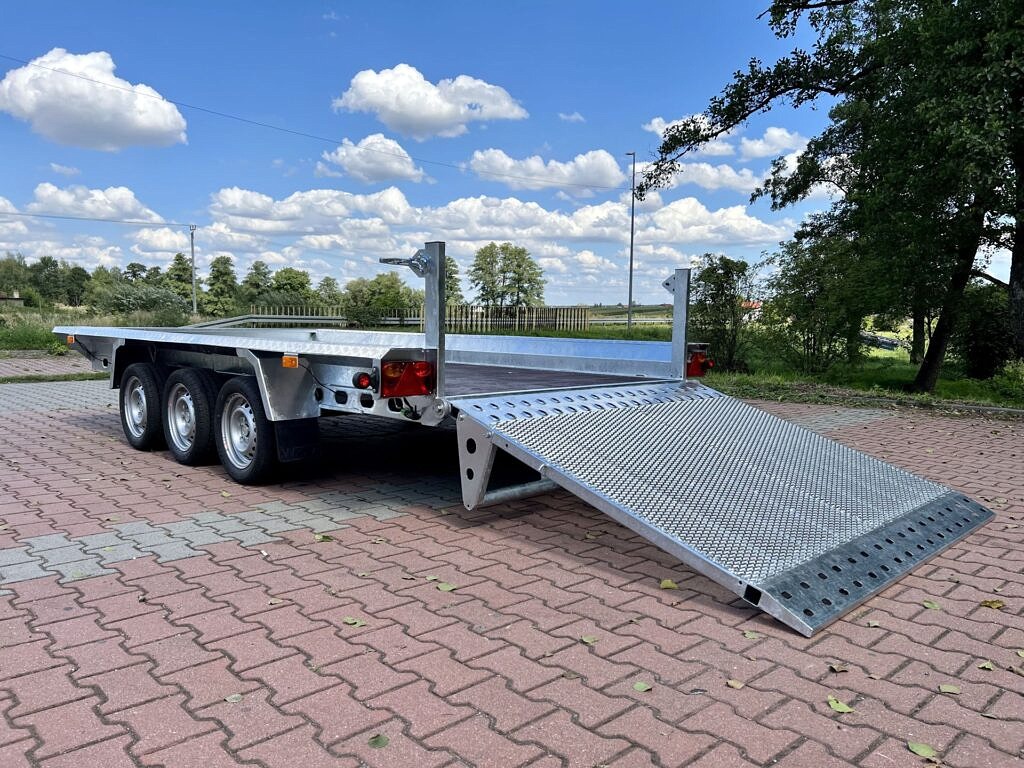 Wiola B3540 MAX - Baumaschinenanhänger, 400x390 cm, zGG 3500 kg - Bild 2