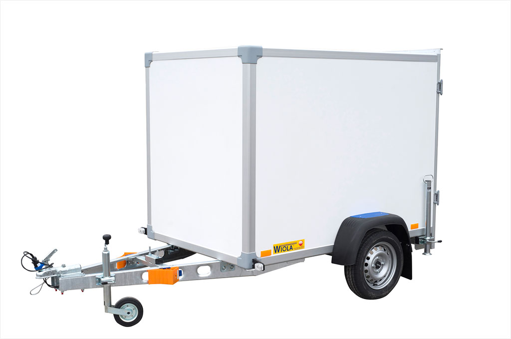 Wiola Cargo 280 1350H - gebremster Kofferanhänger, 280x140 cm, zGG 1350 kg