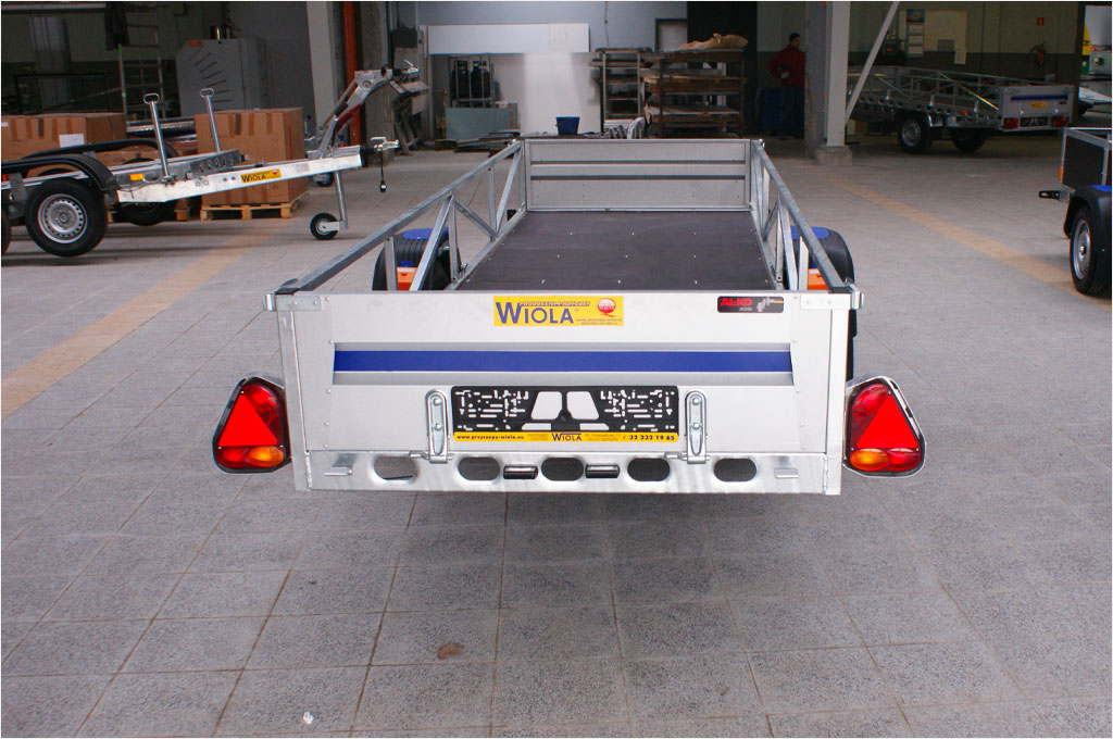 Wiola dłużyca ramowa DR600 1H - Rahmenanhänger für Langmaterial, 592x132 cm, zGG 750 kg - Bild 2
