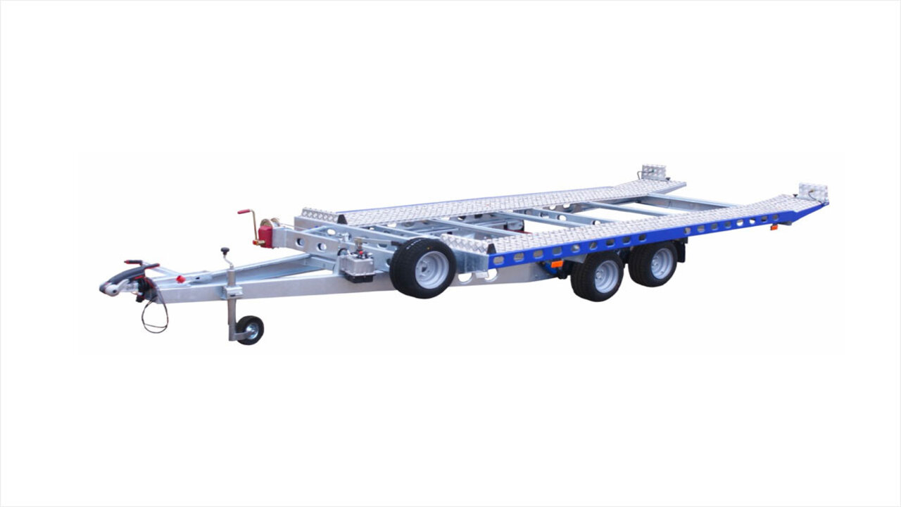 Wiola L30G45P - zweiachsiger Autotransporter, 400x204 cm, zGG 3000 kg