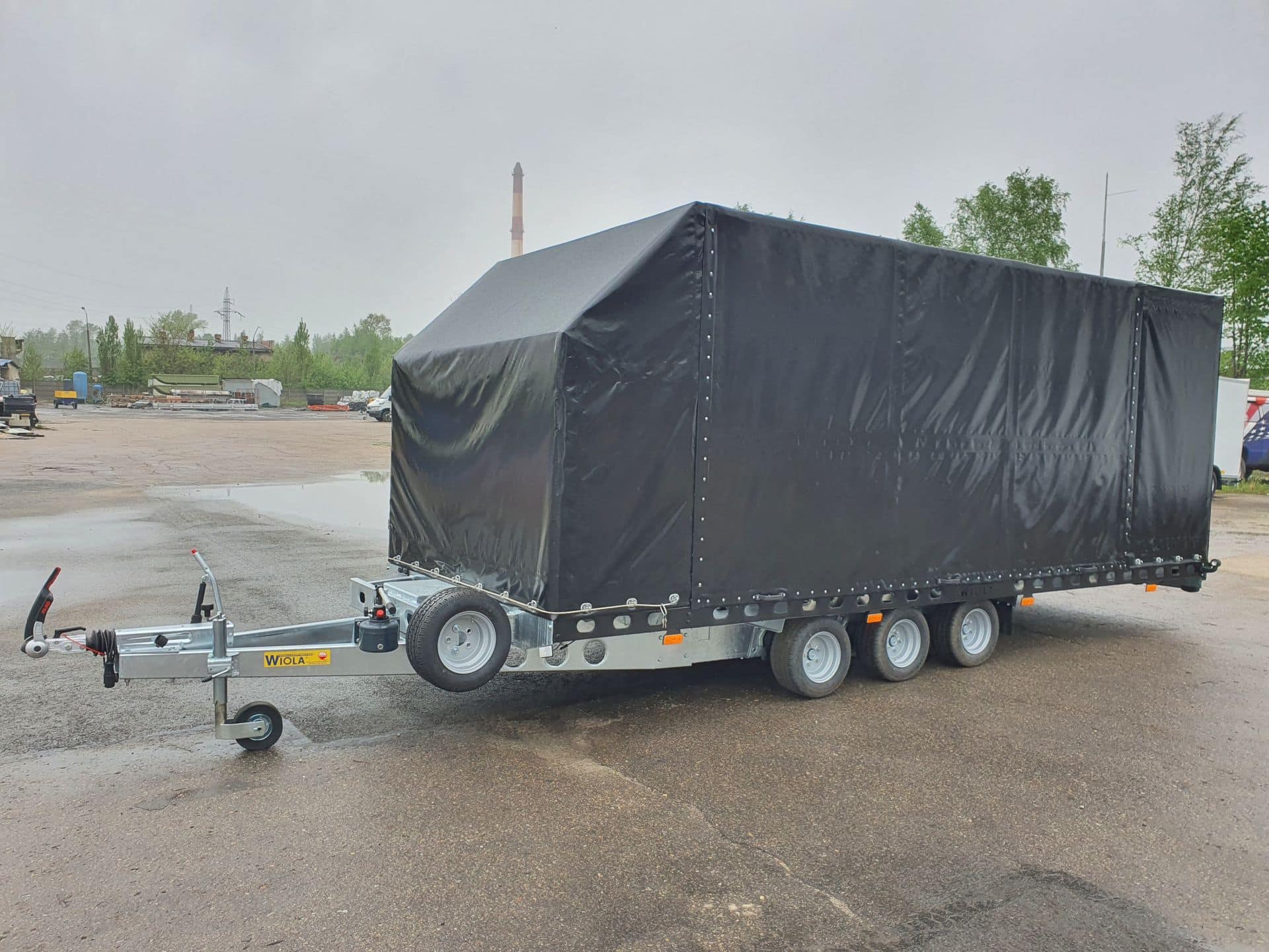 Wiola L35G50P Motorsport - dreiachsiger Autotransporter, 500x225 cm, zGG 3500 kg