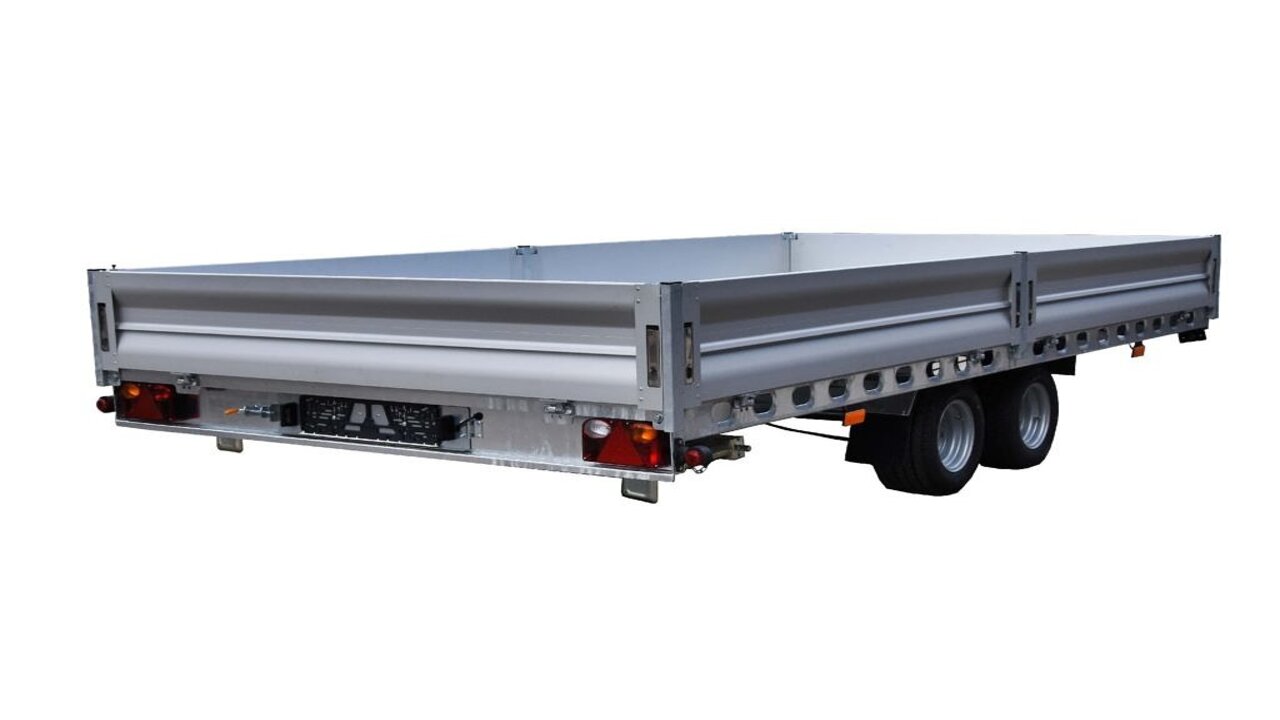 Wiola Multitrailer 3.5S - heavy duty twin-axle trailer, 410x210 cm, GVW 3500 kg - image 2