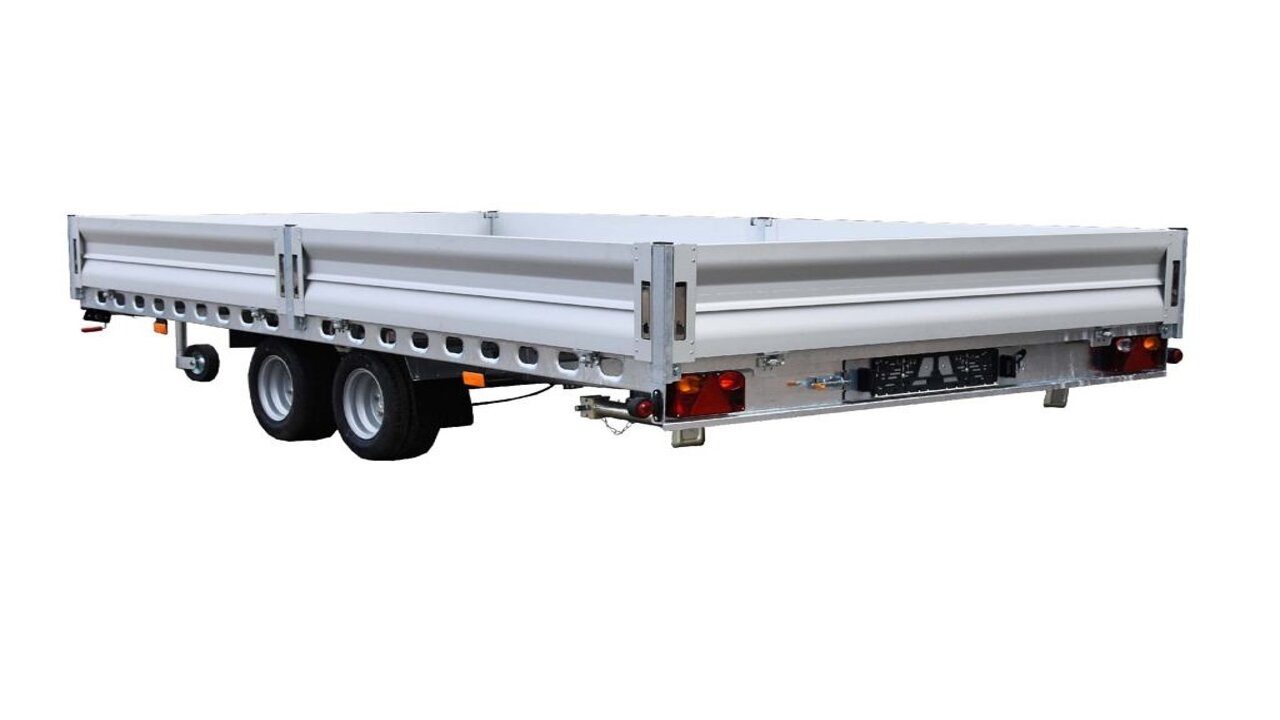 Wiola Multitrailer 3.5S - heavy duty twin-axle trailer, 410x210 cm, GVW 3500 kg - image 3