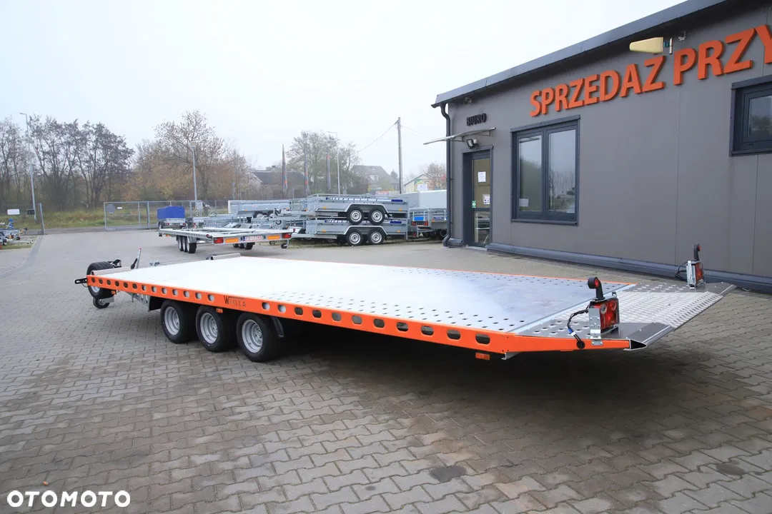 Wiola L35G50P - dreiachsiger Autotransporter, 500x208 cm, zGG 3500 kg - Bild 3