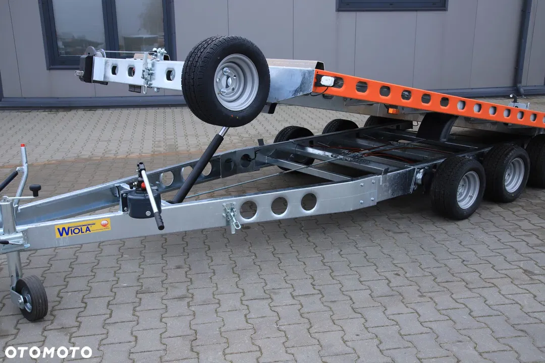 Wiola L35G50P - dreiachsiger Autotransporter, 500x208 cm, zGG 3500 kg - Bild 4