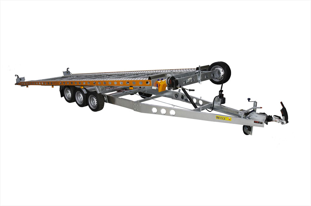 Wiola L35G80 3 Achsen - dreiachsiger Autotransporter, 794x204 cm, zGG 3500 kg