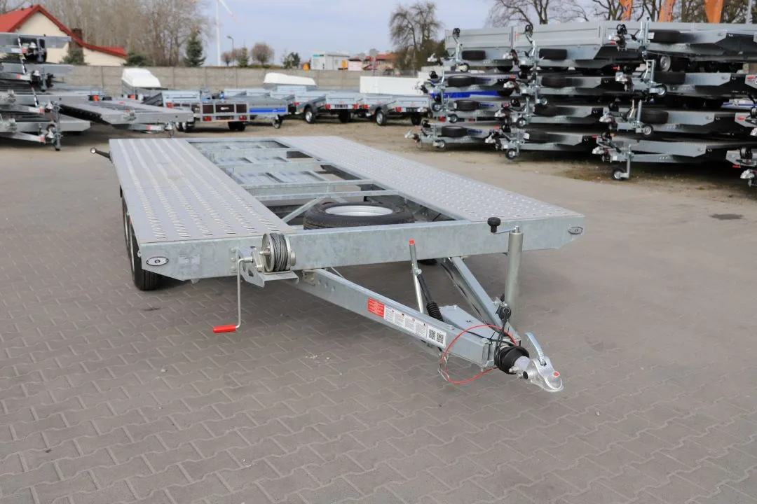 Niewiadów Mars NM 450x250 - twin-axle car transporter, GVW 3500 kg - image 11