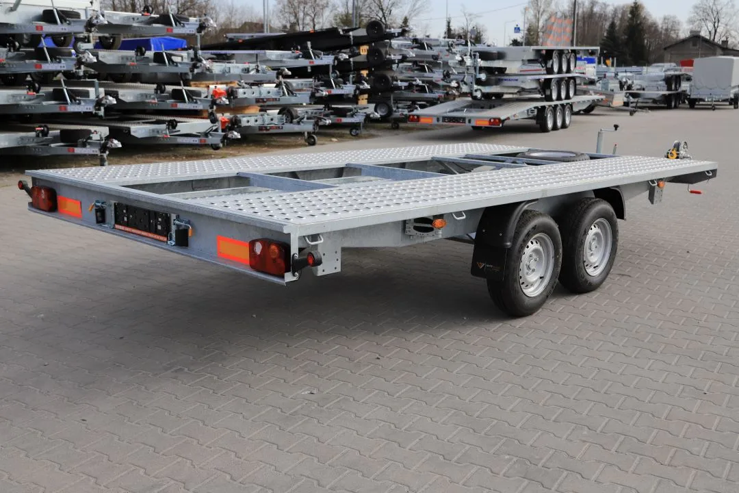 Niewiadów Mars NM 450x250 - twin-axle car transporter, GVW 3500 kg - image 3