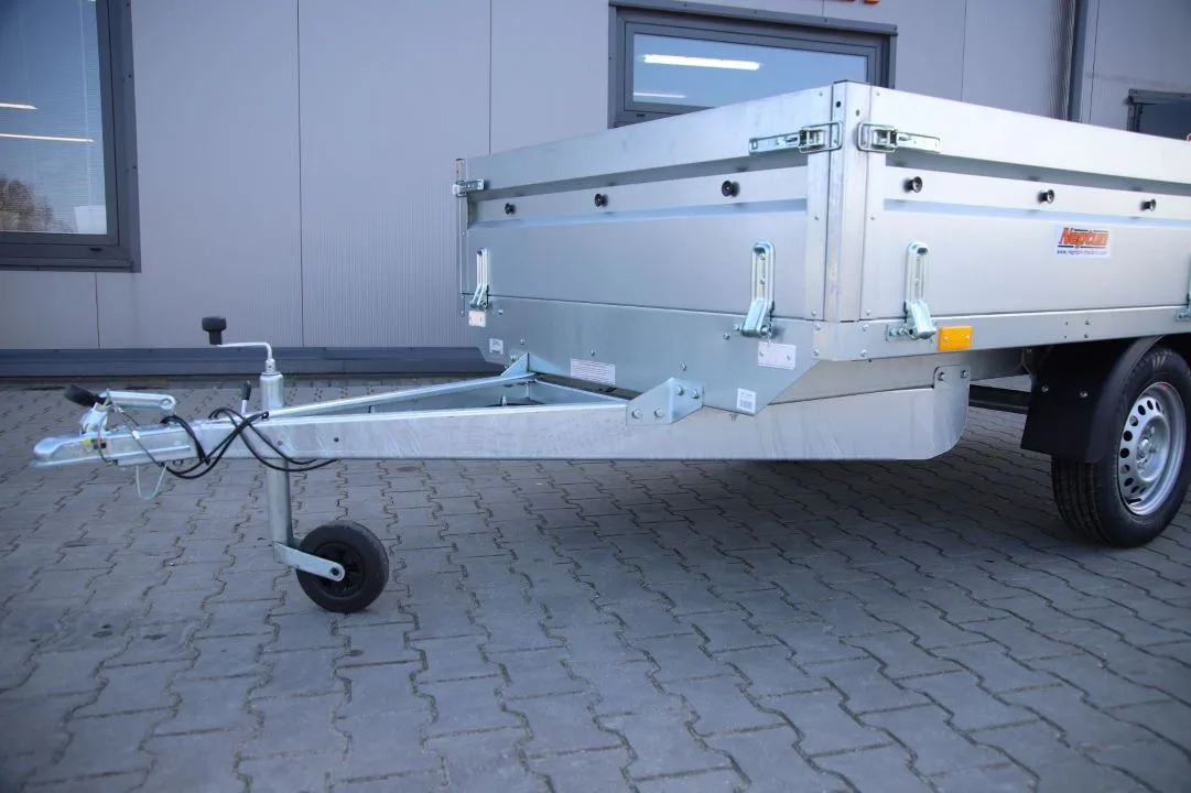 Neptun Nordica N7-263 kps - light single-axle trailer, 262x145 cm, GVW 750 kg - image 2