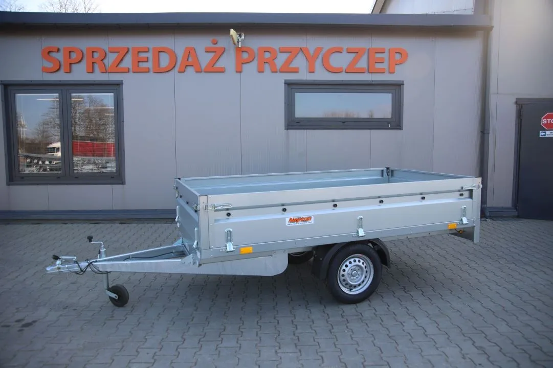 Neptun Nordica N7-263 kps - light single-axle trailer, 262x145 cm, GVW 750 kg - image 3