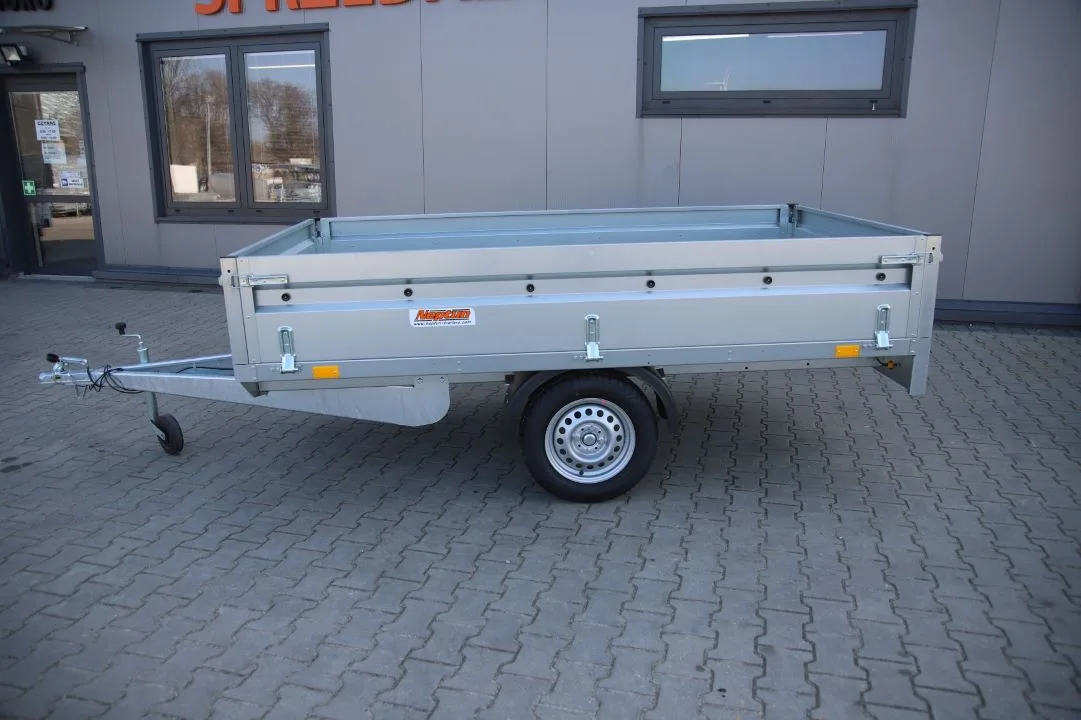 Neptun Nordica N7-263 kps - light single-axle trailer, 262x145 cm, GVW 750 kg - image 4