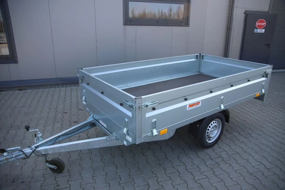 Neptun Nordica N7-263 kps - light single-axle trailer, 262x145 cm, GVW 750 kg - image 7