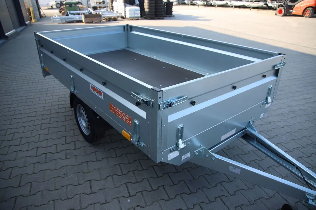 Neptun Nordica N7-263 kps - light single-axle trailer, 262x145 cm, GVW 750 kg - image 8