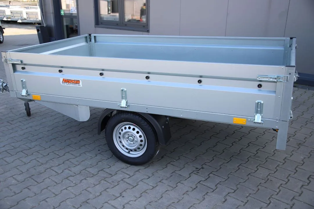Neptun Nordica N7-263 kps - light single-axle trailer, 262x145 cm, GVW 750 kg - image 9