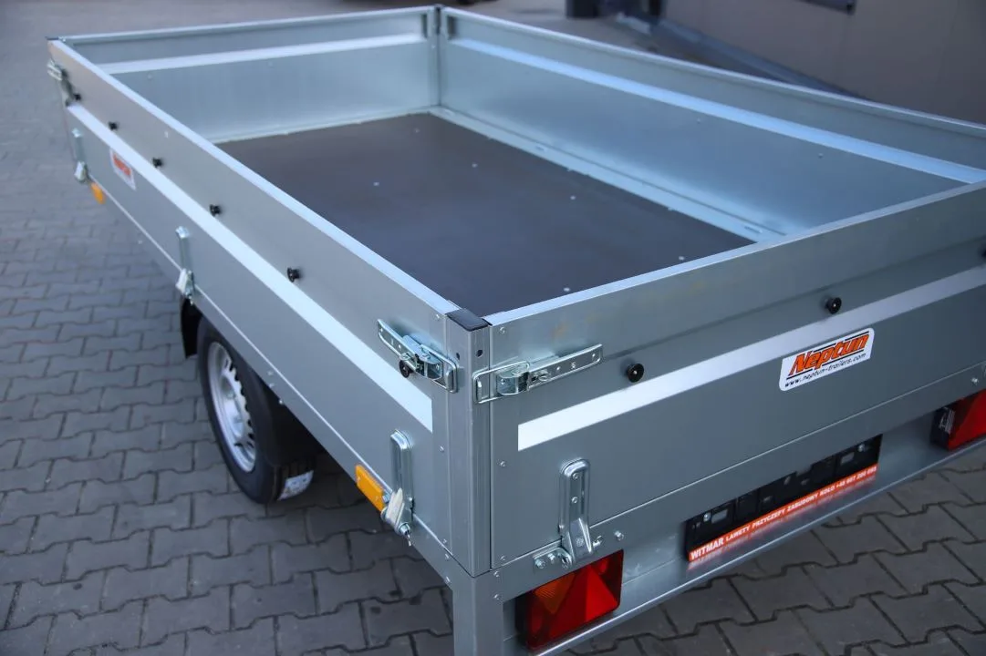 Neptun Nordica N7-263 kps - light single-axle trailer, 262x145 cm, GVW 750 kg - image 10