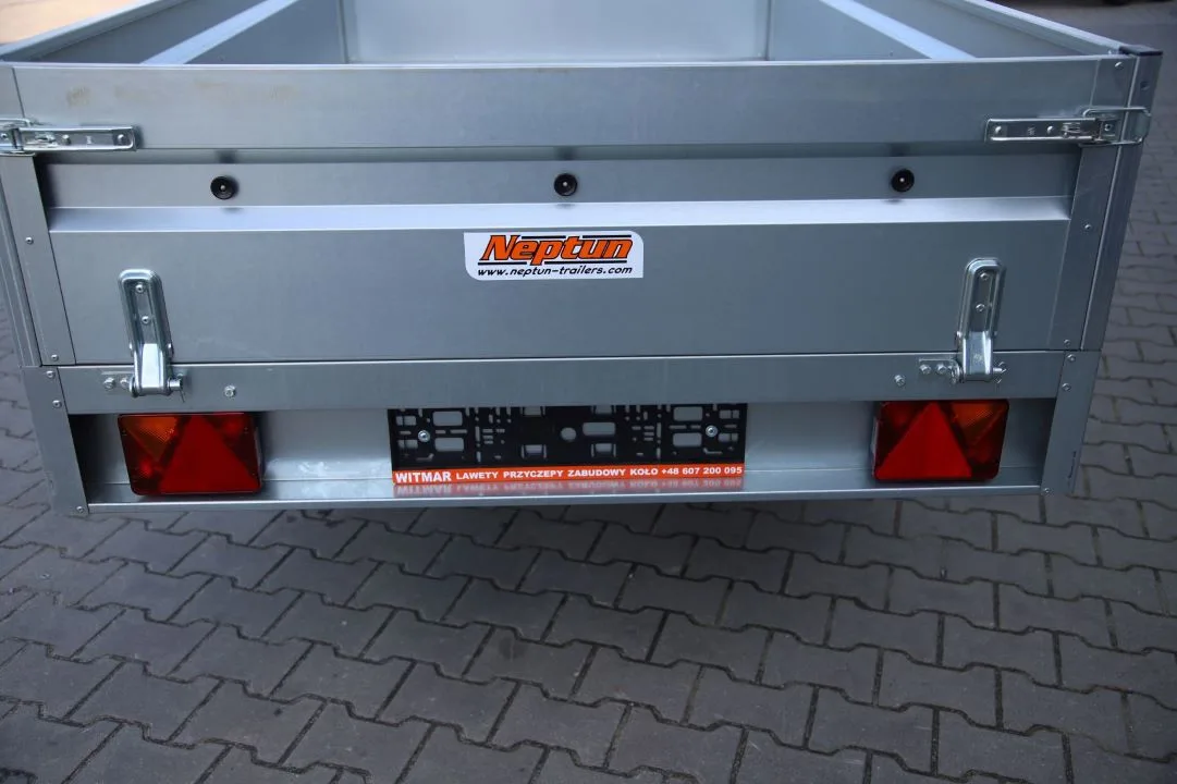 Neptun Nordica N7-263 kps - light single-axle trailer, 262x145 cm, GVW 750 kg - image 11