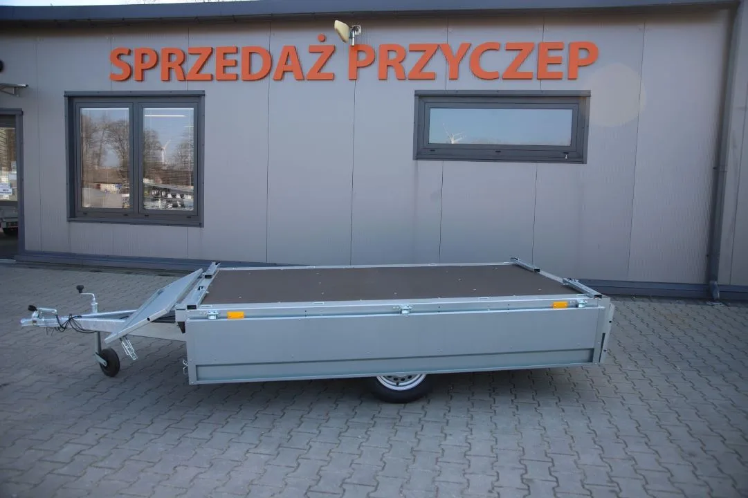 Neptun Nordica N7-263 kps - light single-axle trailer, 262x145 cm, GVW 750 kg - image 14
