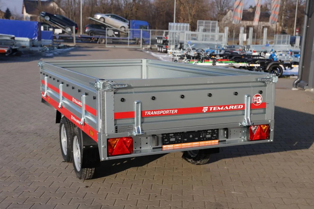 TEMARED TRANSPORTER 3015/2 0,75T 304x153x40 cm - Bild 3