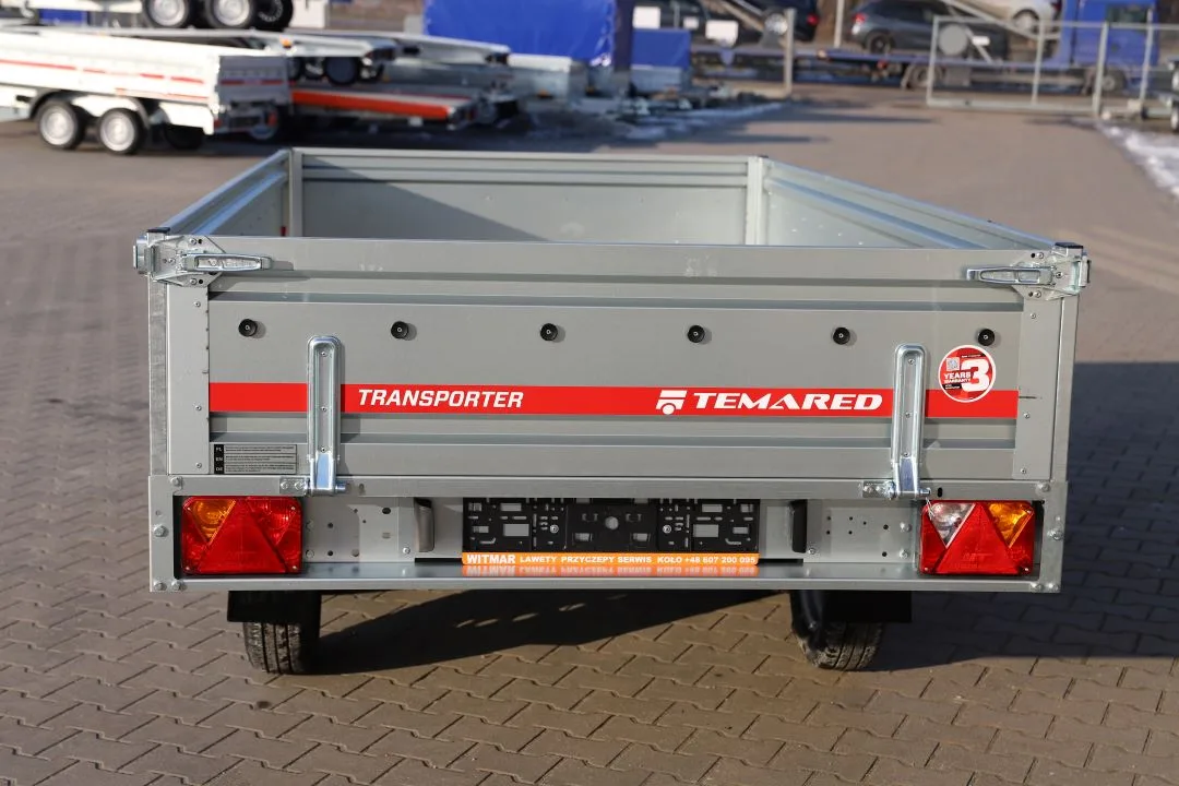 TEMARED TRANSPORTER 3015/2 0,75T 304x153x40 cm - Bild 4