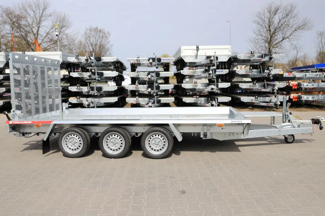Temared BUILDER 3 4018/3 S 3 standard ID242 - Anhänger für Minibagger und Baumaschinen, 400x180 cm, zGG 3500 kg - Bild 2