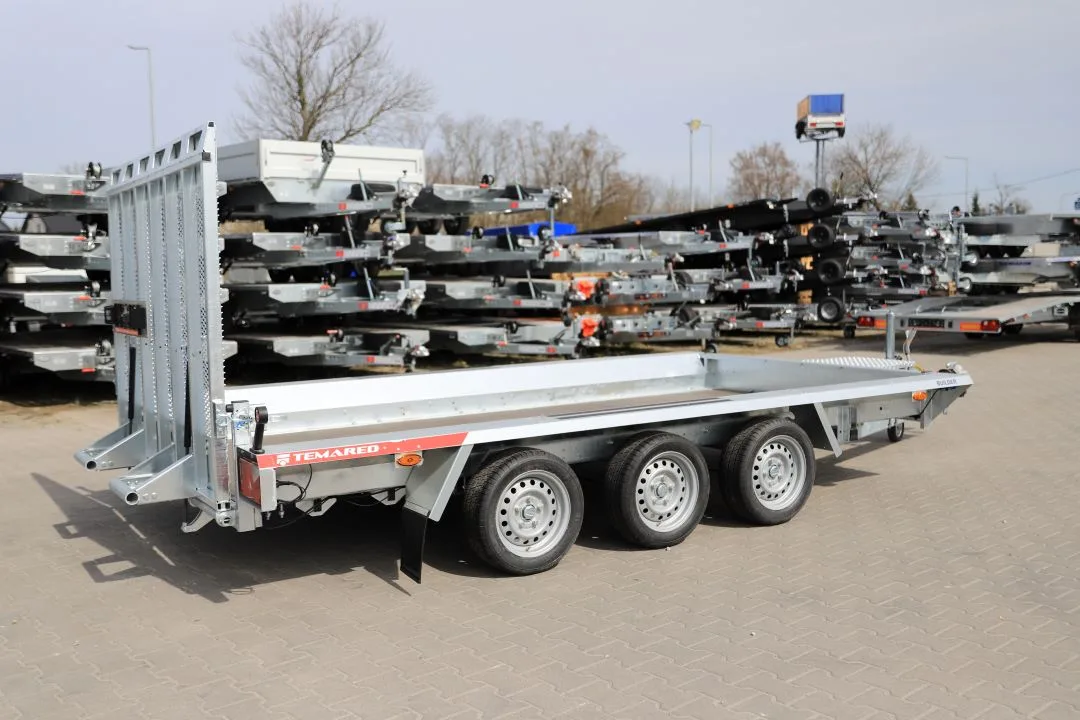 Temared BUILDER 3 4018/3 S 3 standard ID242 - Anhänger für Minibagger und Baumaschinen, 400x180 cm, zGG 3500 kg - Bild 3