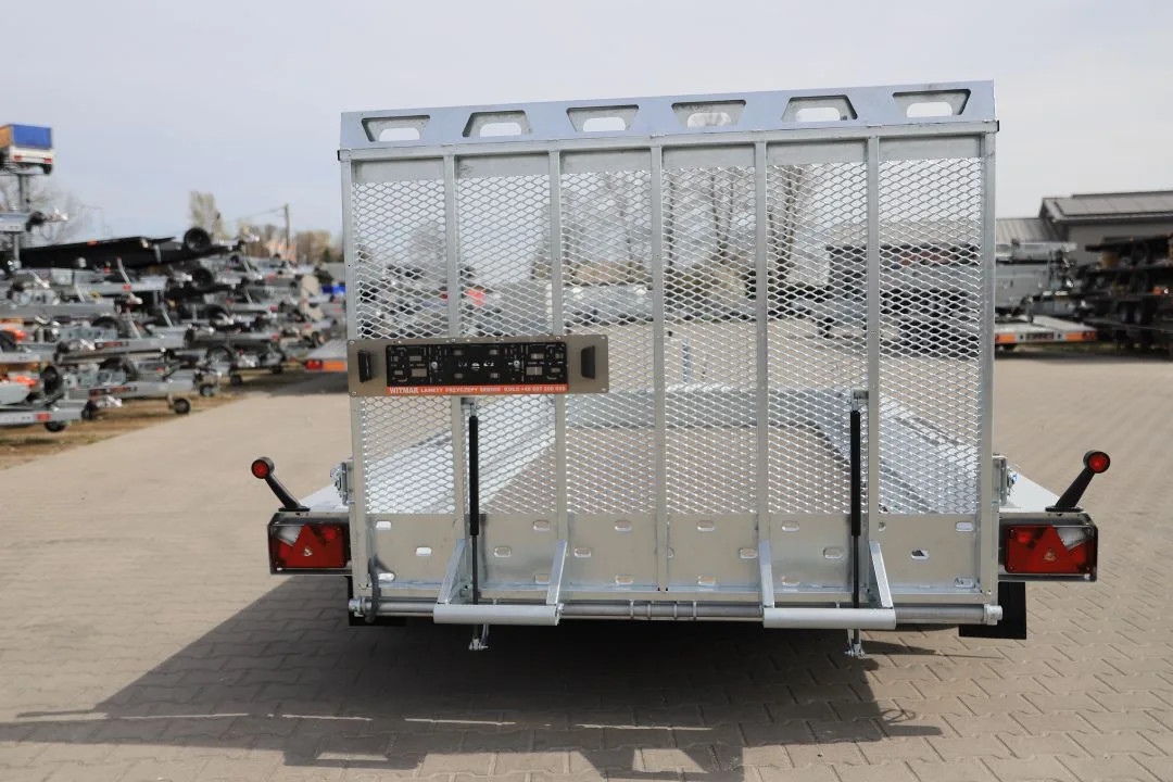 Temared BUILDER 3 4018/3 S 3 standard ID242 - Anhänger für Minibagger und Baumaschinen, 400x180 cm, zGG 3500 kg - Bild 5