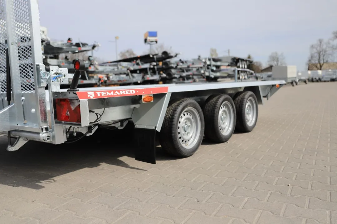 Temared BUILDER 3 4018/3 S 3 standard ID242 - Anhänger für Minibagger und Baumaschinen, 400x180 cm, zGG 3500 kg - Bild 7
