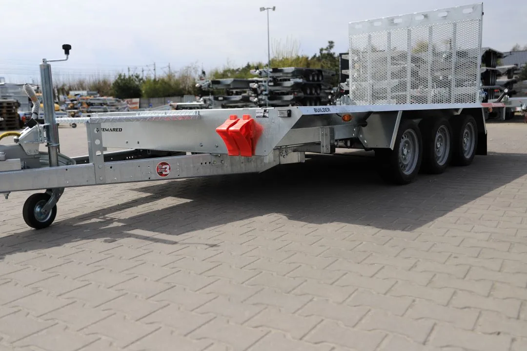 Temared BUILDER 3 4018/3 S 3 standard ID242 - Anhänger für Minibagger und Baumaschinen, 400x180 cm, zGG 3500 kg - Bild 13