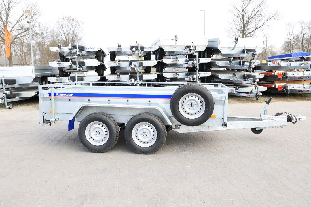 Niewiadów Majster  Przyczepa pod minikoparkę 300x150x45cm DMC 2700kg  Podjazdy - Bild 3