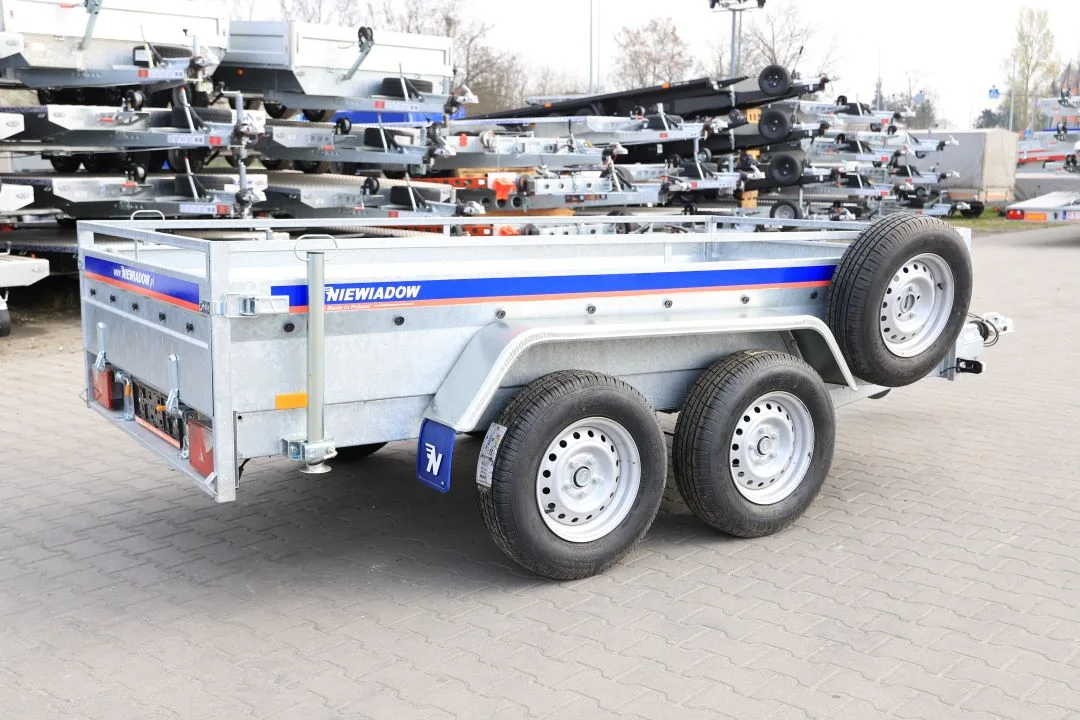 Niewiadów Majster  Przyczepa pod minikoparkę 300x150x45cm DMC 2700kg  Podjazdy - Bild 4