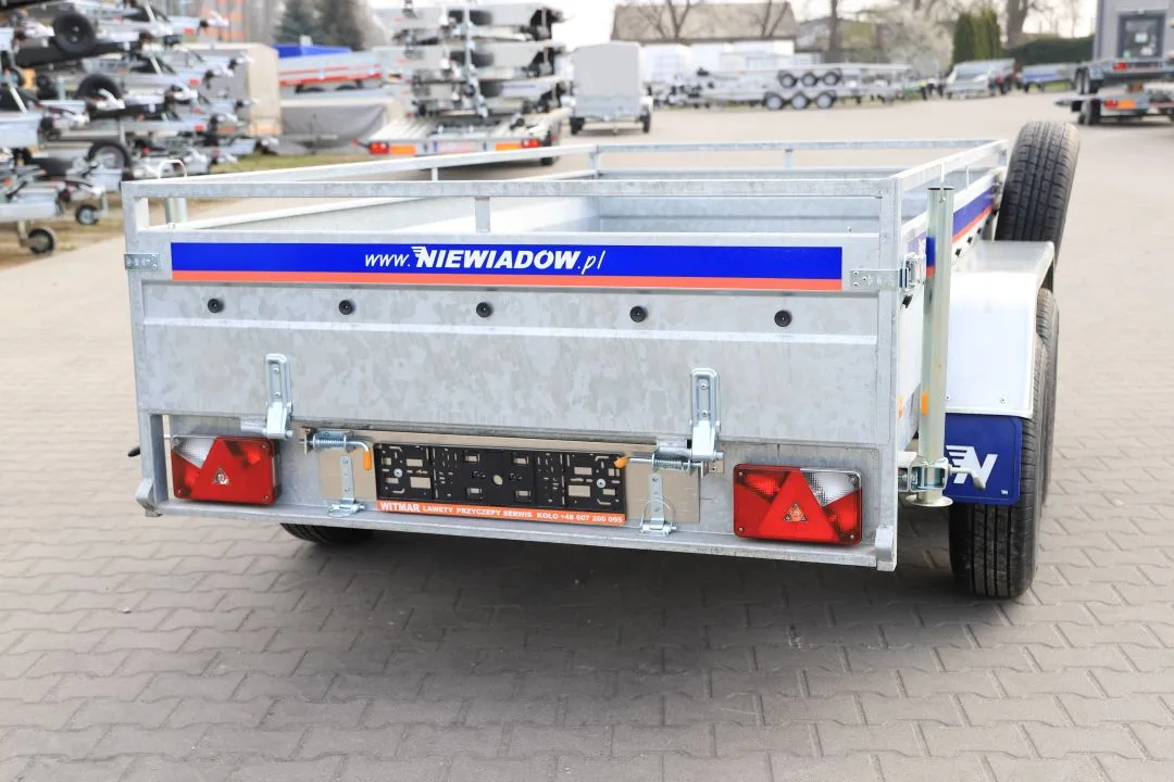 Niewiadów Majster  Przyczepa pod minikoparkę 300x150x45cm DMC 2700kg  Podjazdy - Bild 5