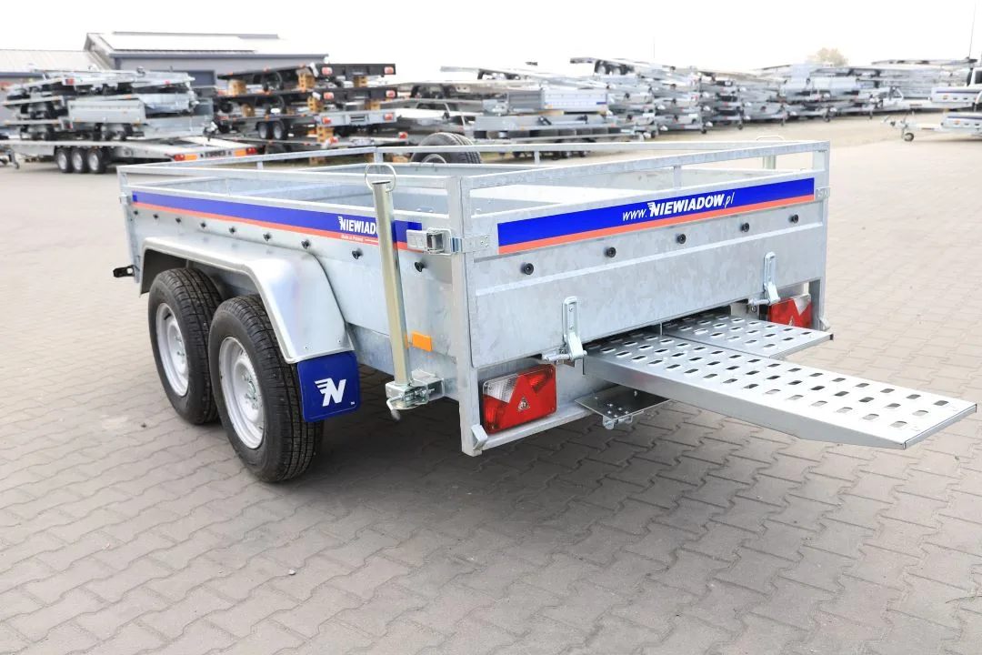 Niewiadów Majster  Przyczepa pod minikoparkę 300x150x45cm DMC 2700kg  Podjazdy - Bild 7