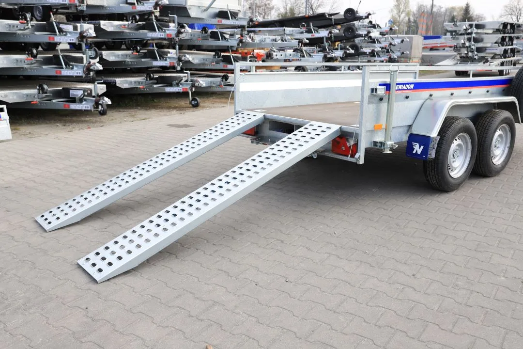 Niewiadów Majster  Przyczepa pod minikoparkę 300x150x45cm DMC 2700kg  Podjazdy - Bild 16